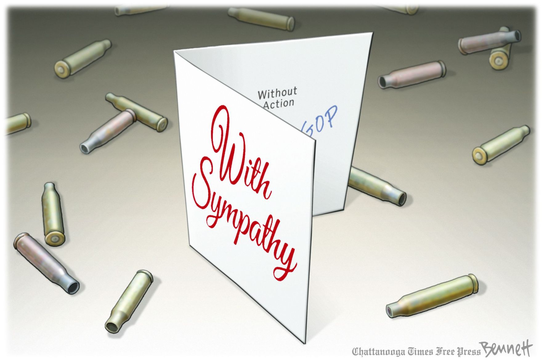 Clay Bennett editorial cartoon
